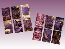 Load image into Gallery viewer, Purple Coach | Monthly Divider | A5 Rings | Set of 12 | PRE-ORDER