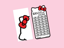 Load image into Gallery viewer, Savings Insert & Envelope Bundle | Kitty 20 Dollar Savings | 640