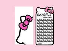 Load image into Gallery viewer, Savings Insert & Envelope Bundle | Kitty 20 Dollar Savings | 640