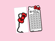 Load image into Gallery viewer, Savings Insert & Envelope Bundle | Kitty 2 Dollar Savings | 56
