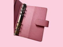 Load image into Gallery viewer, Binder | A6 Rings | Pink Shimmer