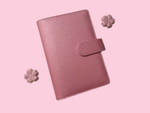 Load image into Gallery viewer, Binder | A6 Rings | Pink Shimmer