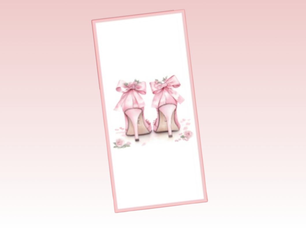 Binder Dashboard or Cash Envelope | Coquette | Heels
