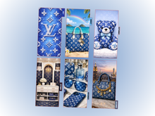 Load image into Gallery viewer, Monthly Dividers Bundle | A6 Rings | Blue L | Set of 15 | PRE-ORDER
