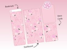 Load image into Gallery viewer, Pink Bow Coquette | Binder Bundle | A6 Rings
