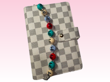 Load image into Gallery viewer, CC Colorful | Binder Chain Charm | Fits A6 Binders
