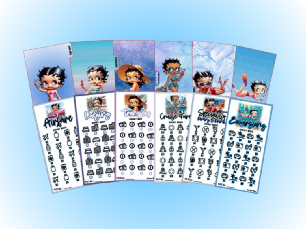Budget Bundle | Betty Boop Cruise 1 | Set of 12