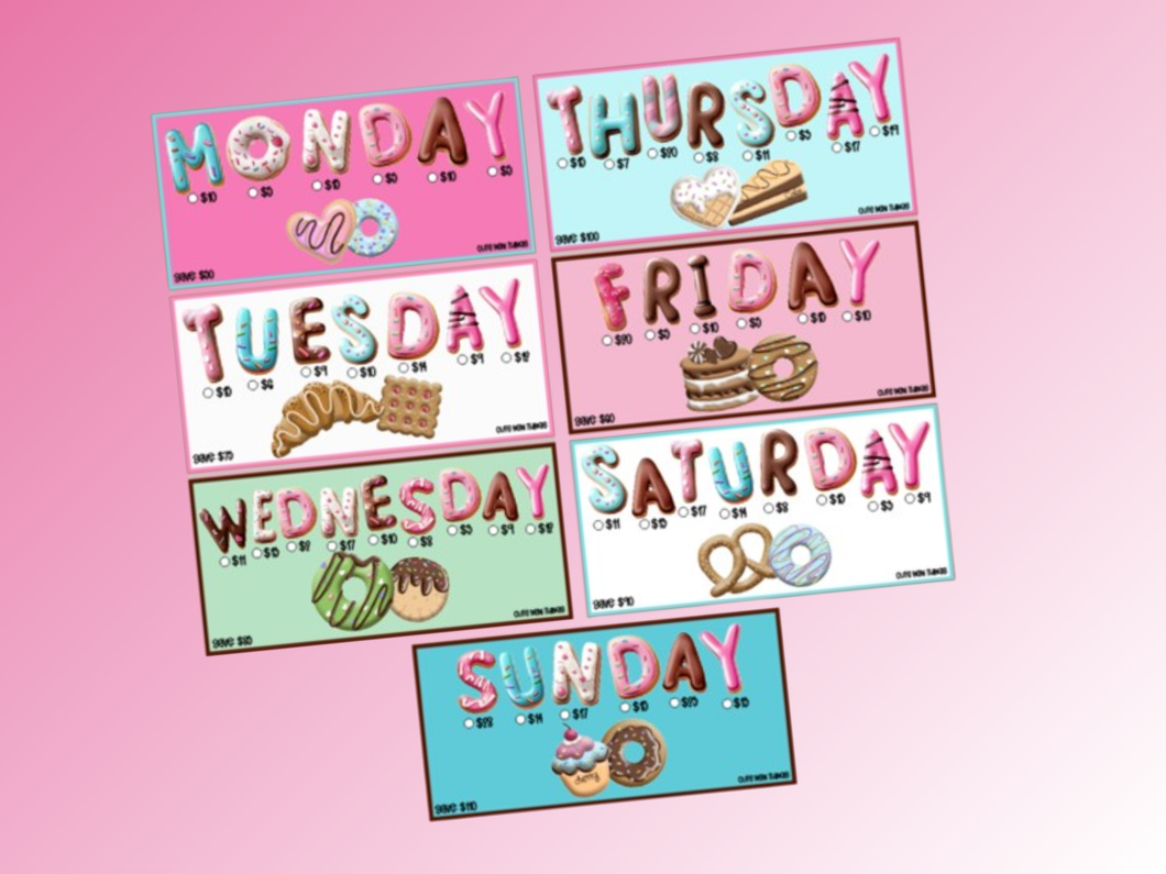 Budget Bundle | Daily Sweets | Set of 7