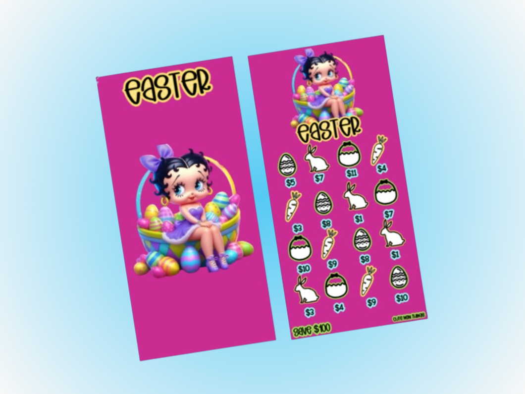 Savings Insert & Envelope Bundle | Betty Boop Holidays | Easter