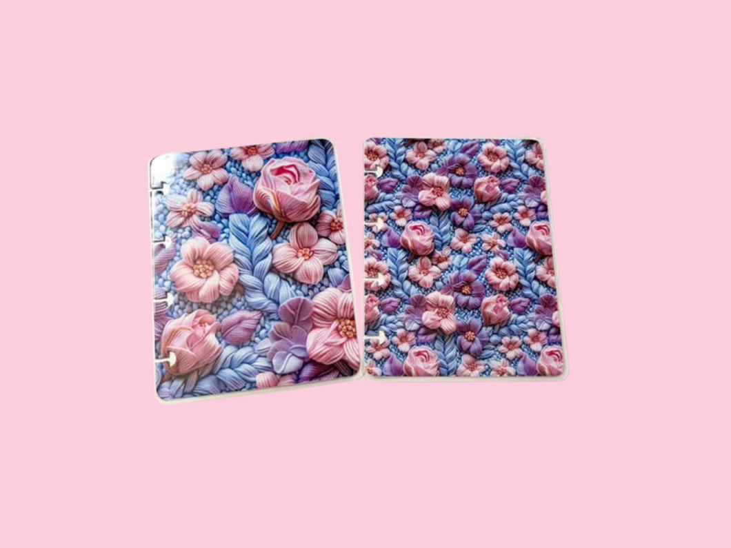 Micro Notes Cover | Floral Crochet