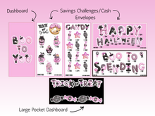 Load image into Gallery viewer, Glam Halloween | Binder Bundle | A6 Rings
