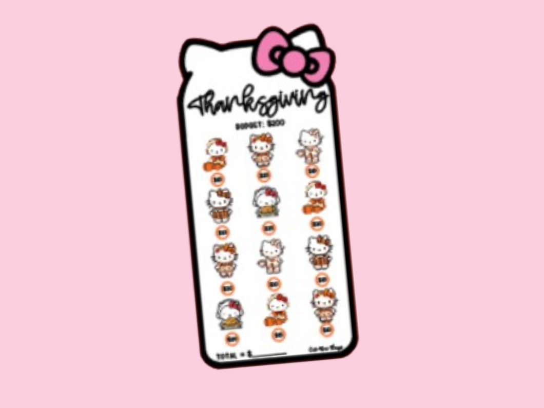 Savings Insert | HK Shape Color | Thanksgiving
