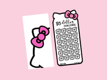 Load image into Gallery viewer, Savings Insert &amp; Envelope Bundle | Kitty 5 Dollar Savings | 120
