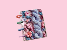 Load image into Gallery viewer, Micro Notes Cover | Pastel Crochet
