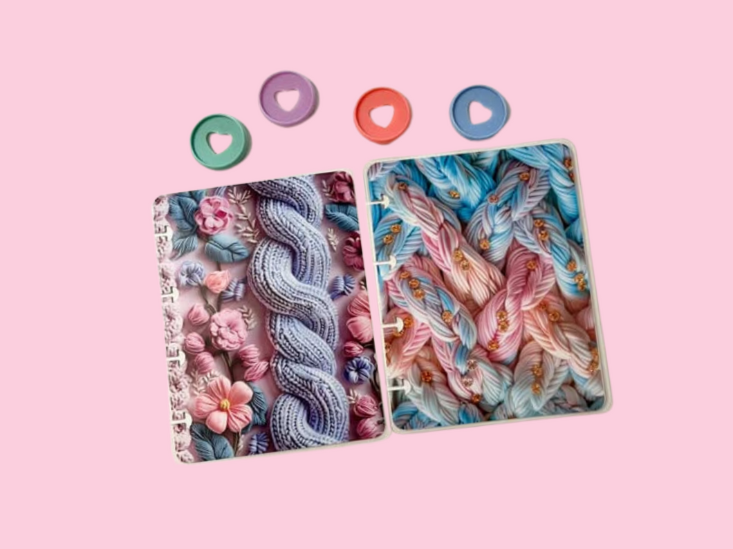 Micro Notes Cover | Pastel Crochet