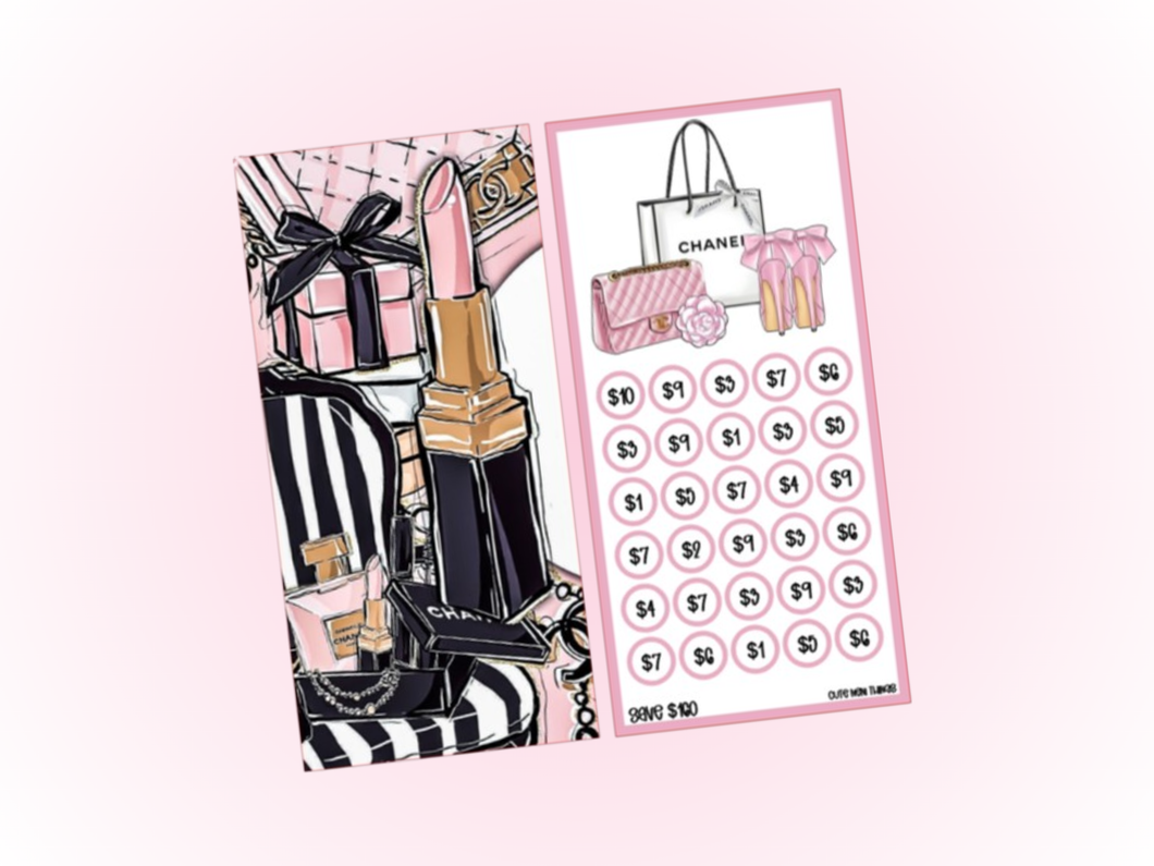 Savings Insert & Envelope | Pink CC Things