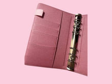 Load image into Gallery viewer, Binder | A6 Rings | Pink Shimmer
