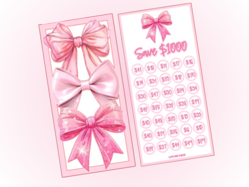 Savings Insert & Envelope Bundle | Bow 1000