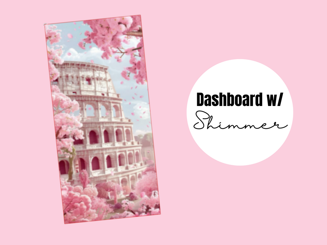 Planner Dashboard | Pink | Coliseum w/ Shimmer