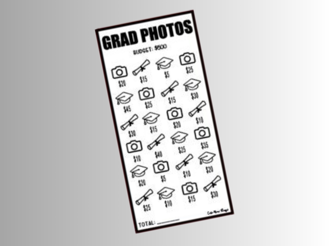 Savings Insert or Cash Envelope | Square | Grad Photos