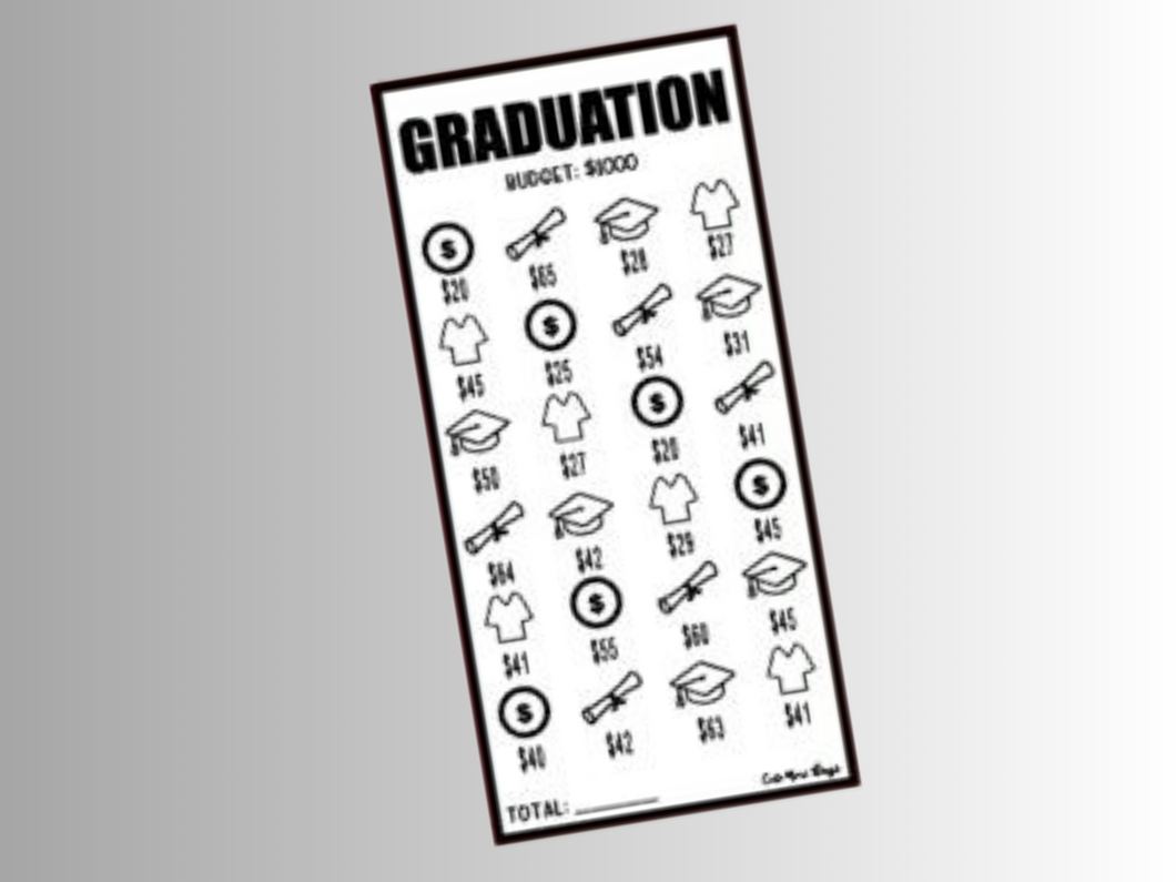 Savings Insert or Cash Envelope | Square | Graduation