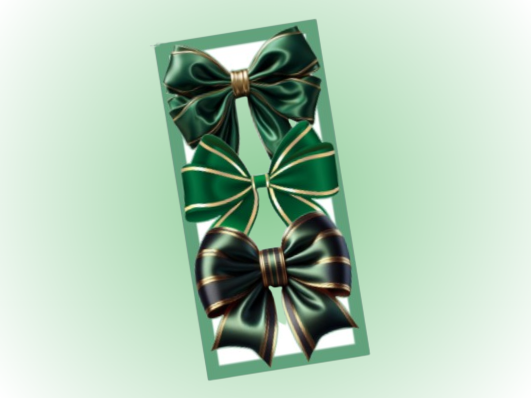 Cash Envelope | Green /Gold Bow
