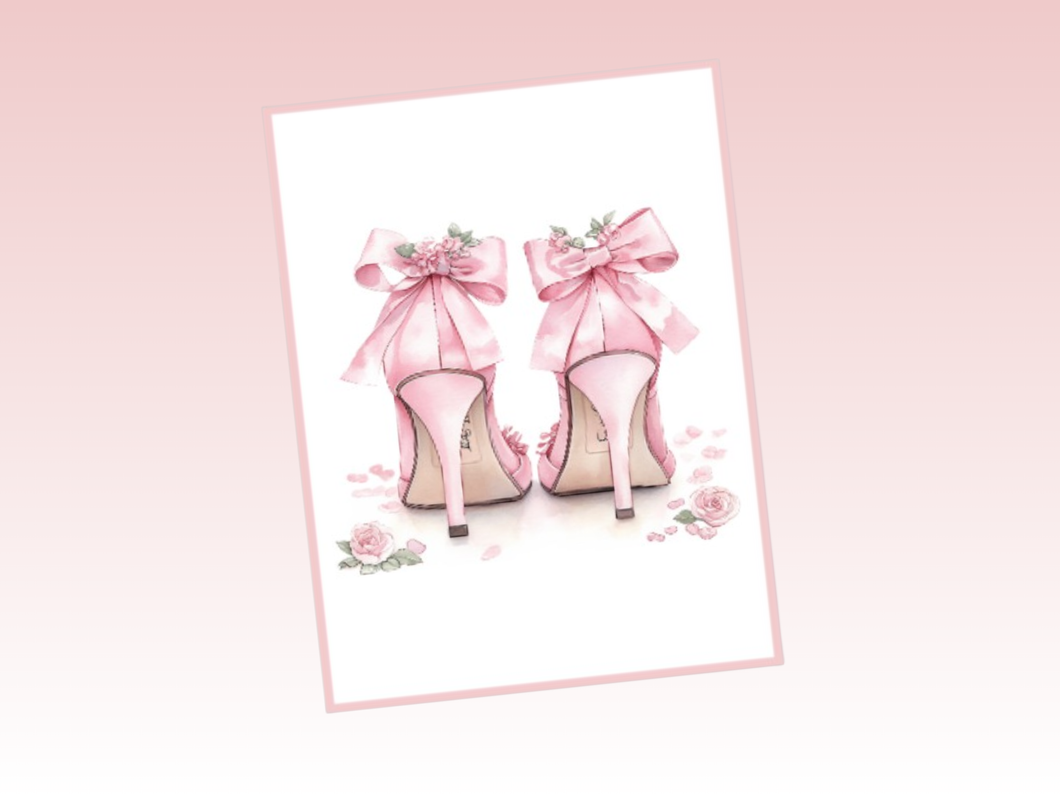 Planner Dashboard or Pocket | Coquette | Heels | A5 Wide Rings