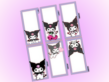 Load image into Gallery viewer, Cash Envelopes | Kuromi | 12 month Set
