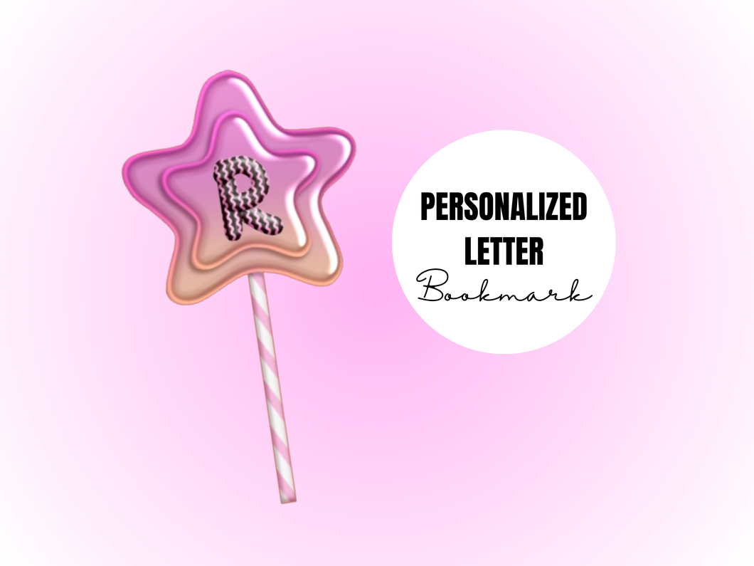 Binder Bookmark | Star Pop Bookmark | Personalization