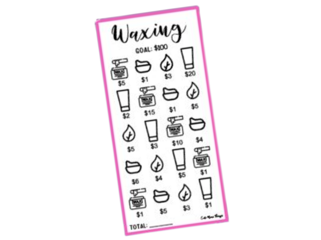 Savings Insert or Cash Envelope | Square | Waxing