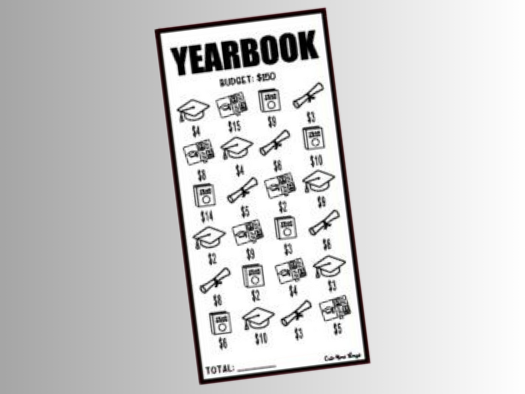 Savings Insert or Cash Envelope | Square | Yearbook